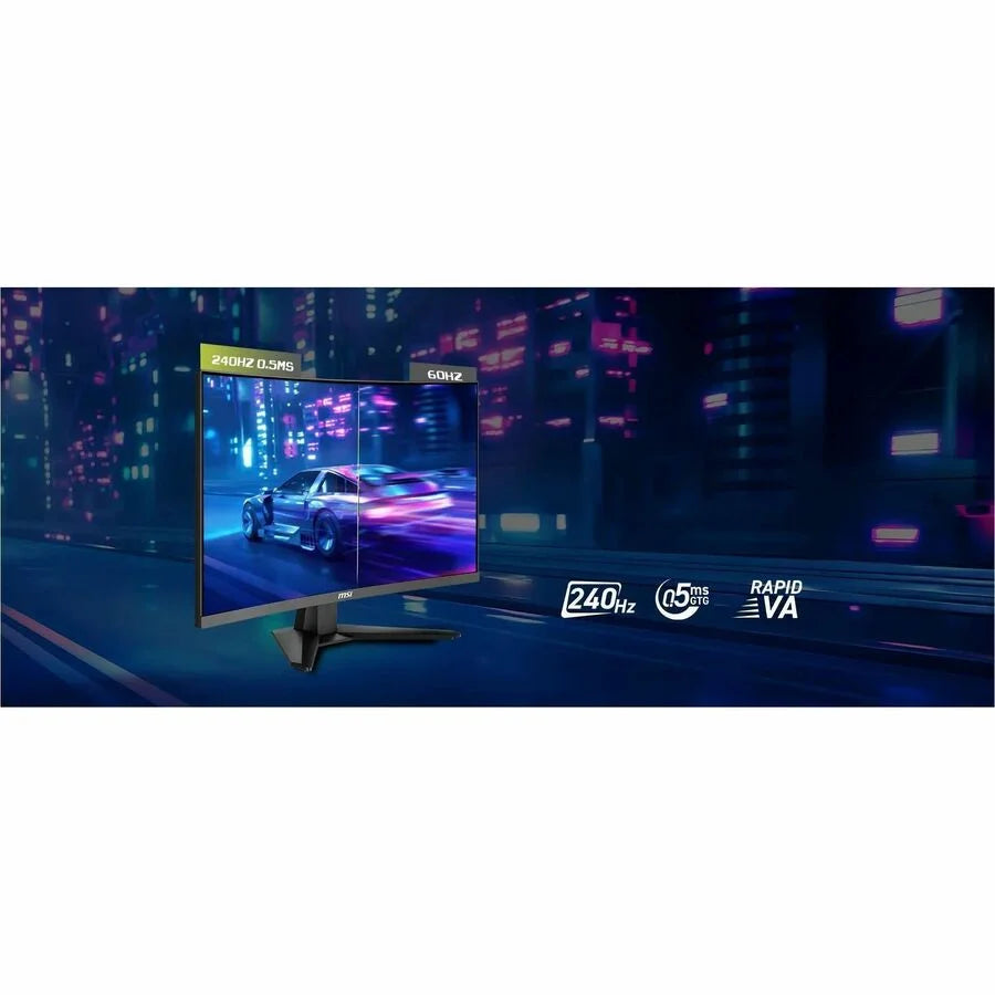MAG 275CF X24 27" Class Full HD Curved Screen Gaming LCD Monitor, 16:9