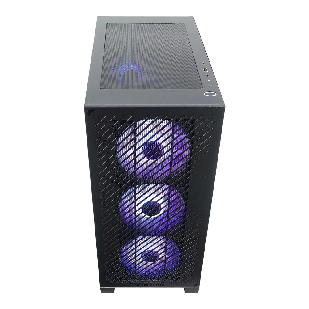 Elite Pro Gaming Mirco ATX AMD RYZEN 5 5600G AMD RX 6600 8GB 1080P & B550 Motherboard 32GB DDR4 3600Mhz RGB 1TB Wifi Windows 11 Hyper 212 Specturm Gaming PC (Black)