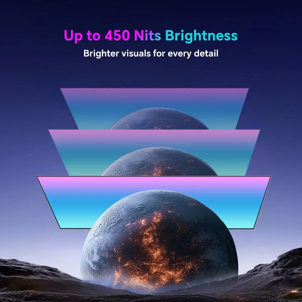 H27T6 27" QHD 210Hz Gaming Monitor, 1440P Monitor with Speakersfast IPS, 1Ms, HDR400, Freesync & G-Sync Compatible, VESA, Tilt & Swivel & Height Adjustable, 1440P, Black