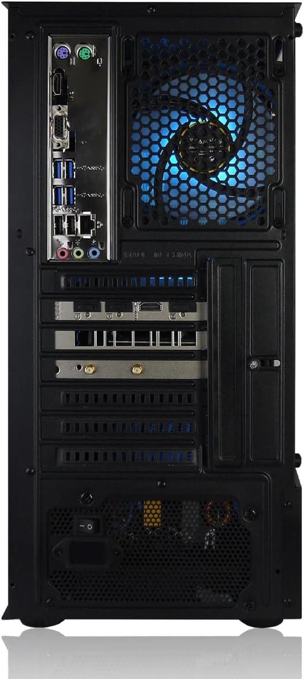 AVGPC Max Gaming PC - AMD RYZEN 5 5600X 6-Core, Nvidia Geforce RTX 5060, 16GB RAM, 1TB M.2 Nvme SSD, Hyper 212 Cooler Windows 11 Black