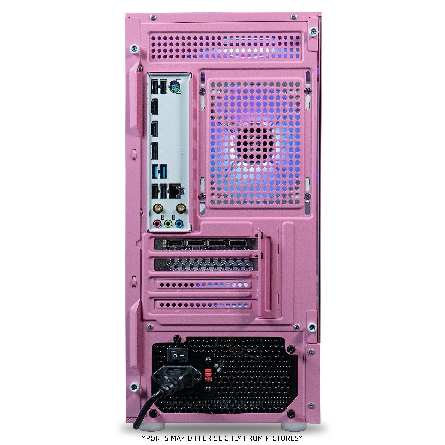 Stryker 3.0 Liquid-Cooled PC - AMD Ryzen 7 (4.1Ghz), RTX 3060 12GB, 16GB DDR4, 1T SSD, Pink