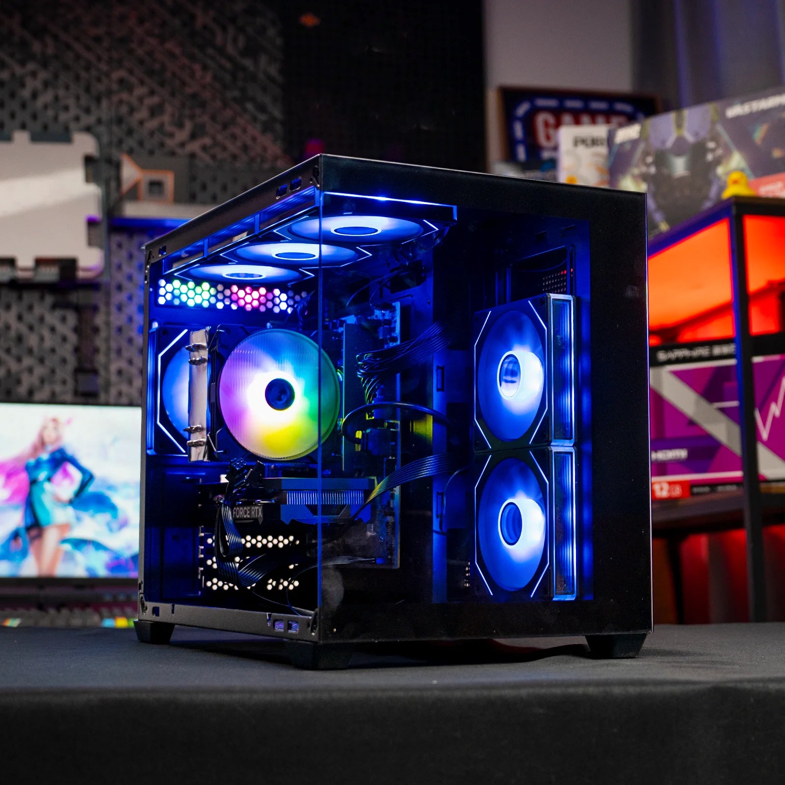 Gaming Desktop Pc,Intel I5 12400F,RTX 4060,1TB SSD Nvme, 16G RAM, Win11 Home