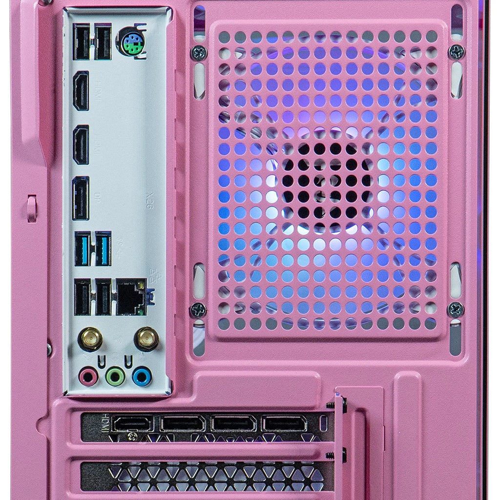 Stryker 3.0 Liquid-Cooled PC - AMD Ryzen 7 (4.1Ghz), RTX 3060 12GB, 16GB DDR4, 1T SSD, Pink