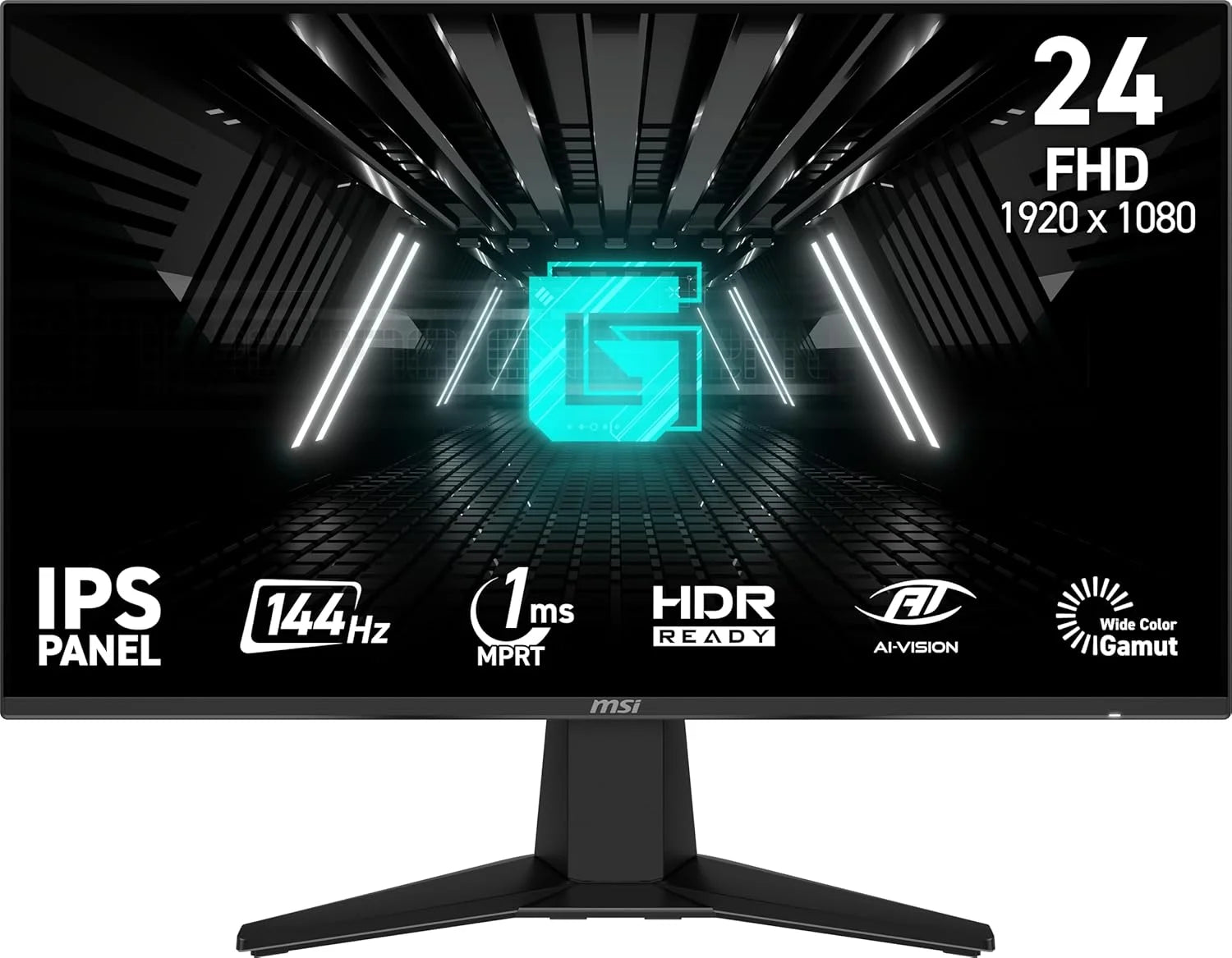 23.8" FHD (1920X1080) HDMI DP 144Hz 1Ms Freesync IPS Gaming Monitor - G242LW