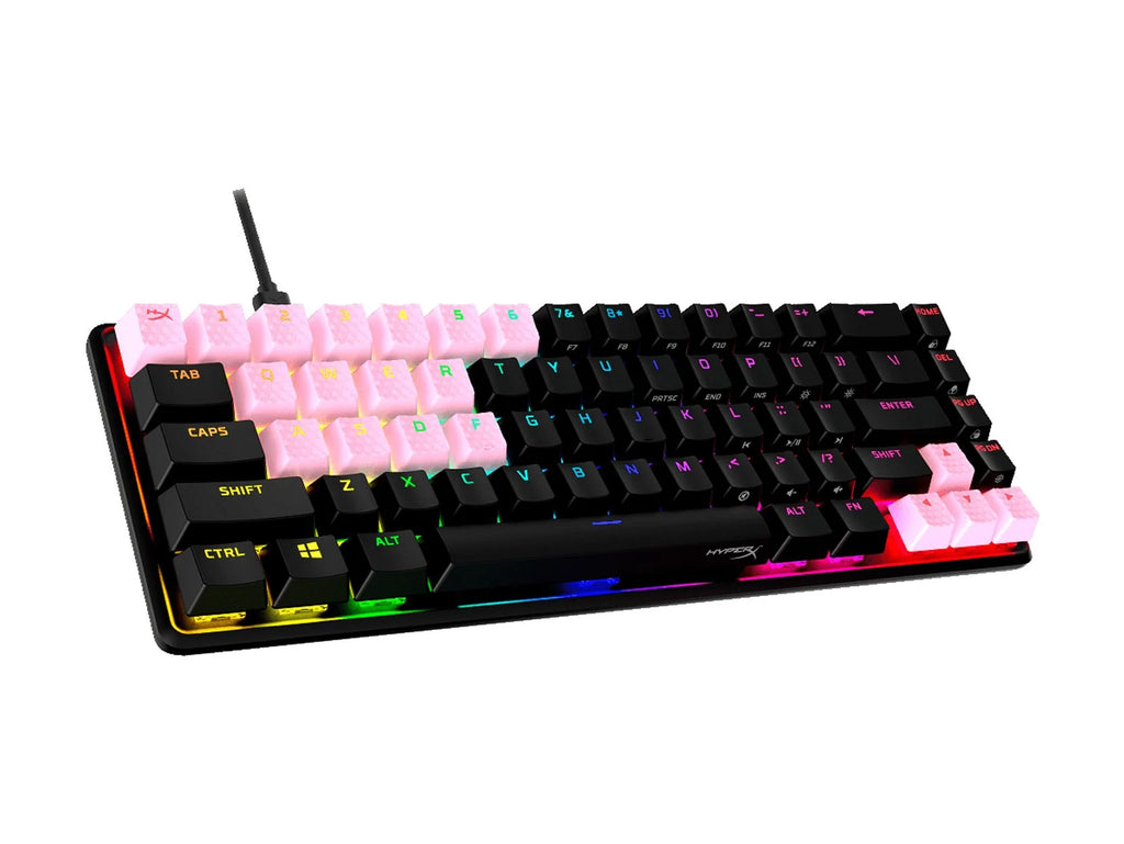 Hyperx Rubber Keycaps - Gaming Accessory Kit - Pink (US Layout)