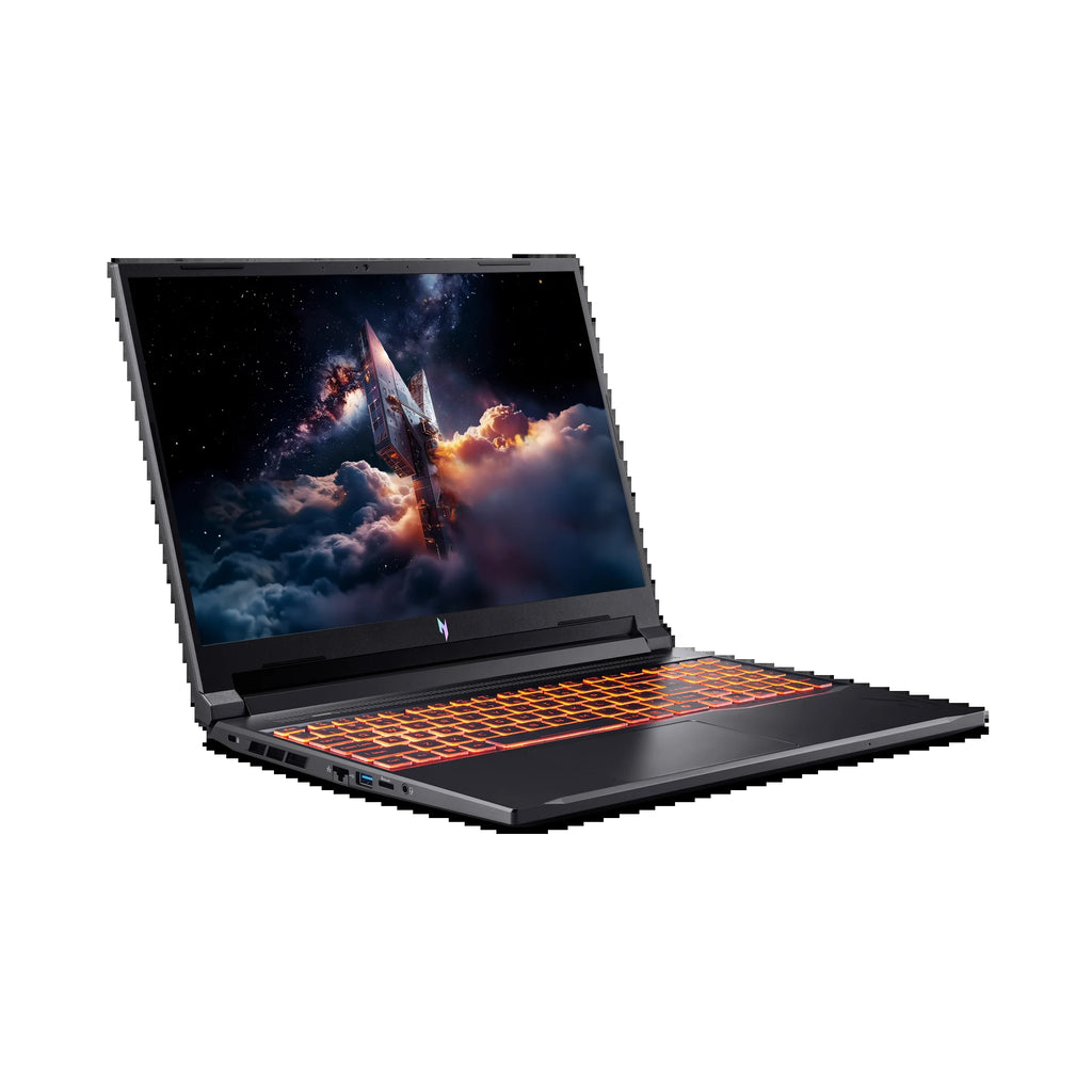 Nitro V 16 AI 16” WUXGA IPS 180Hz Gaming Laptop, AMD Ryzen AI 5 240 Processor, NVIDIA Geforce RTX 5050 with 8GB GDDR7 VRAM, 16GB RAM, 512GB Pcie Gen 4 SSD, Obsidian Black