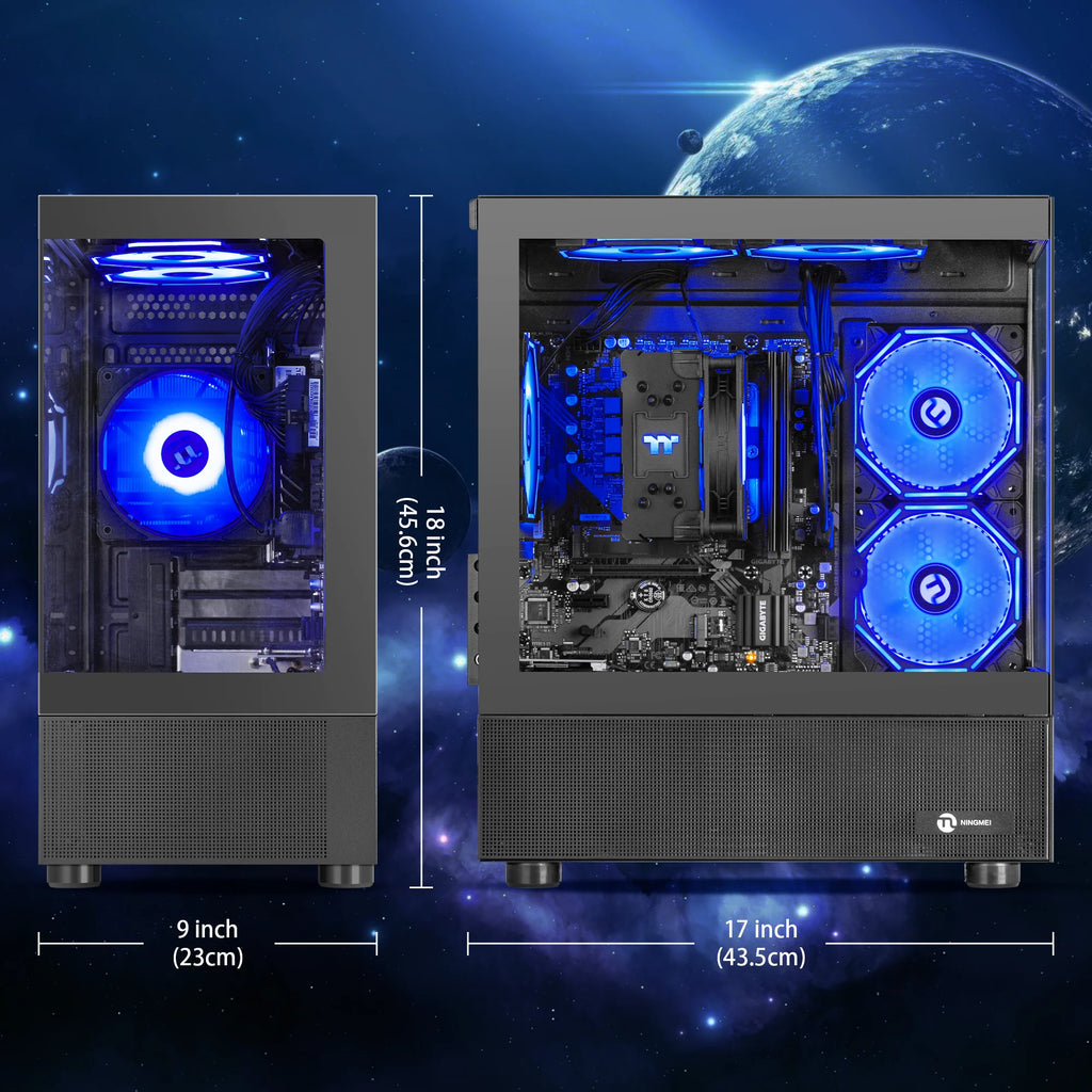 Gaming PC AMD Ryzen 7 5700G 16GB RAM 1TB SSD Wifi Windows 11 Gaming Desktop