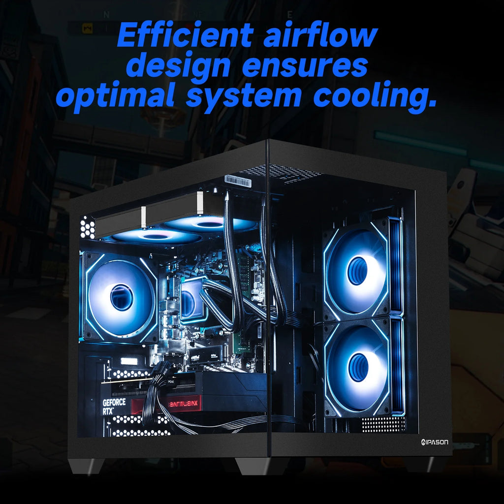 Speedra Gaming Desktop PC, AMD Ryzen 7 5700X, Nvidia RTX 5060, 16GB RAM, 1TB SSD, Wifi, Windows 11 Home,Prebuilt Pc Computer,New