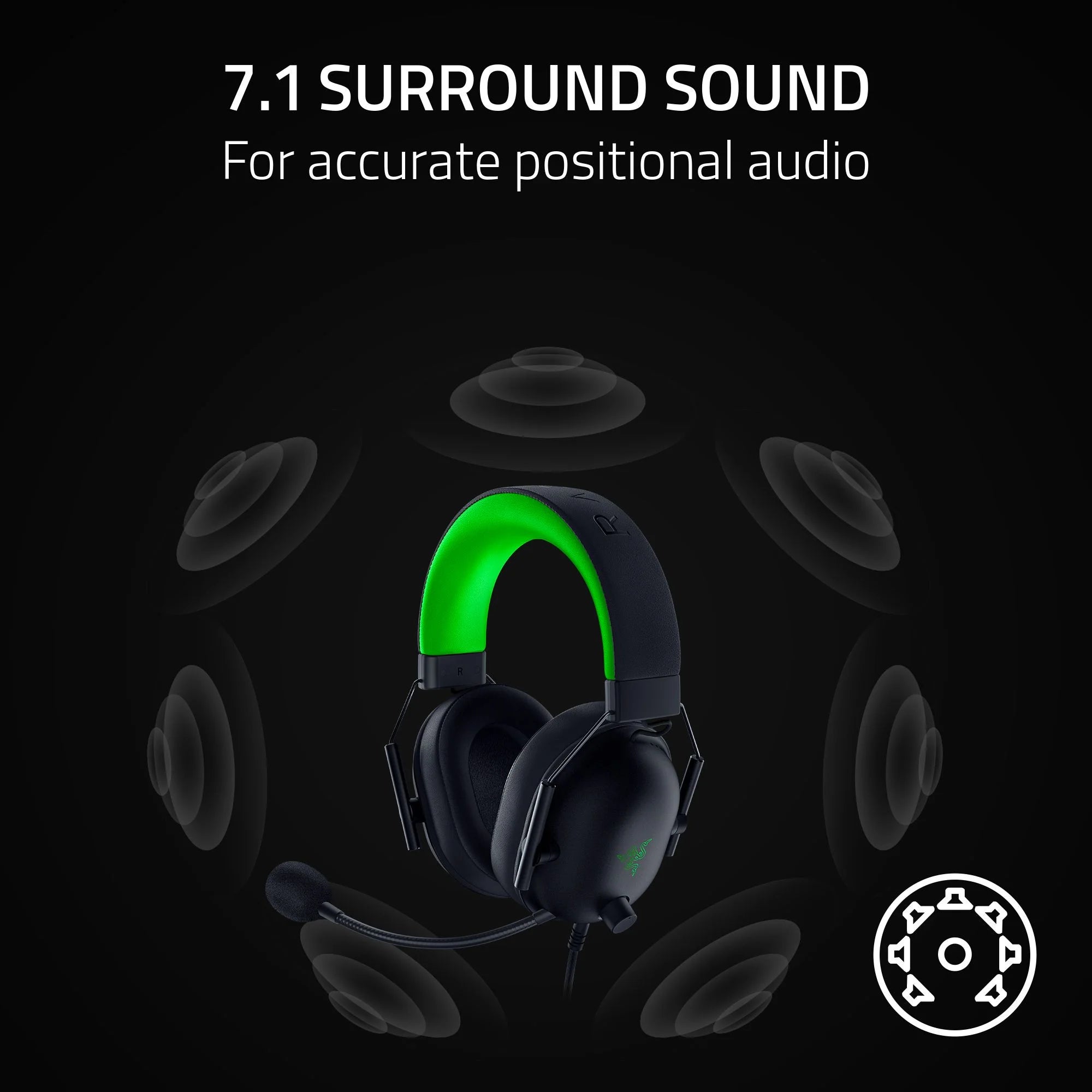 Blackshark V2 X Wired Esports Multi-Platform Headset, 3.5Mm, Special Edition