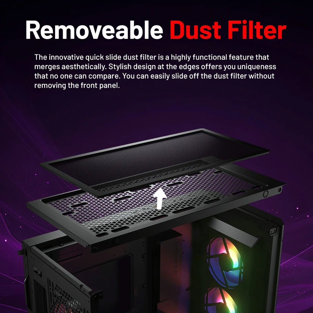 Skytech Blaze4 Mini Gaming PC Desktop AMD Ryzen 5 5500 NVIDIA Geforce RTX 3050 (6GB) 500GB Nvme SSD 16GB DDR4 SDRAM Windows 11