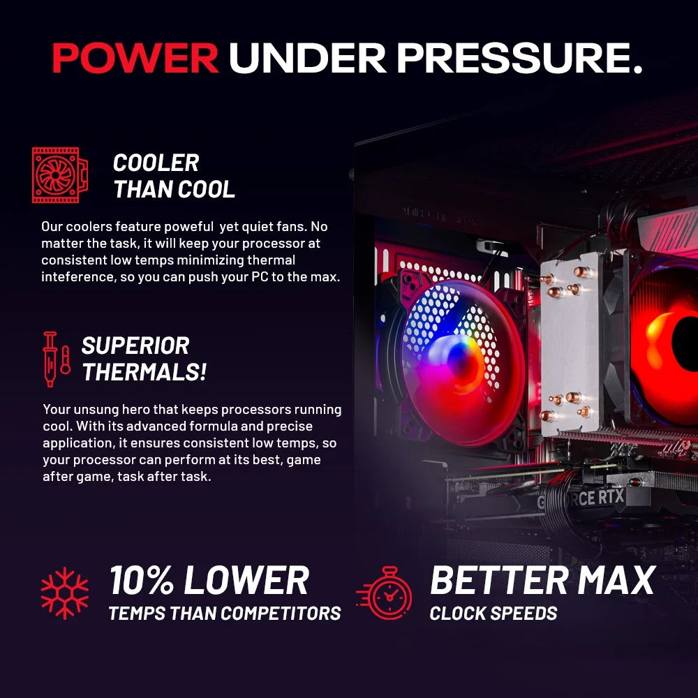 Skytech Blaze4 Mini Gaming PC Desktop AMD Ryzen 5 5500 NVIDIA Geforce RTX 3050 (6GB) 500GB Nvme SSD 16GB DDR4 SDRAM Windows 11