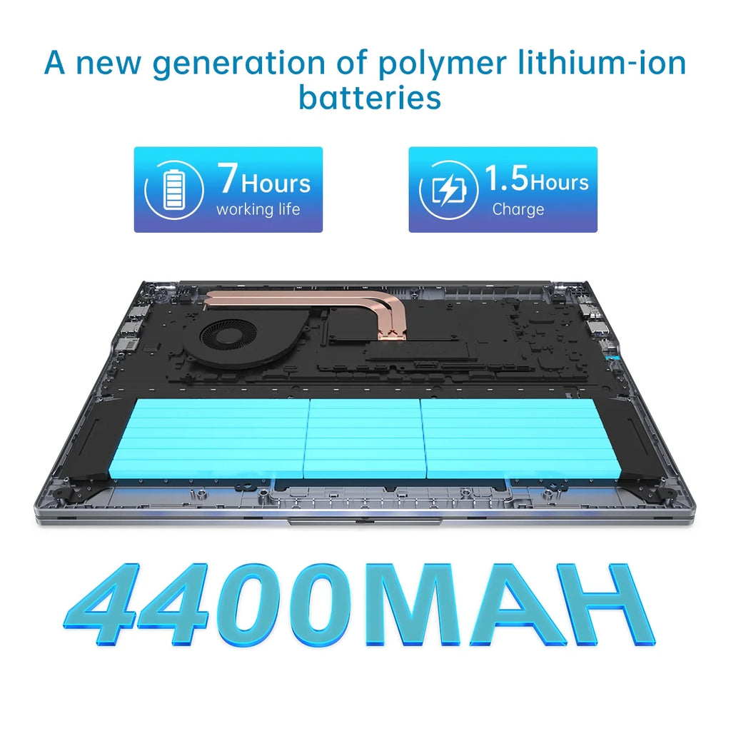 Laptop 17.3 FHD Gaming Laptop,Amd Ryzen 3 4300U, 16GB RAM, 512GB SSD, Windows 11 Pro, Graphite, Wifi 6, Backlit KB, Gray