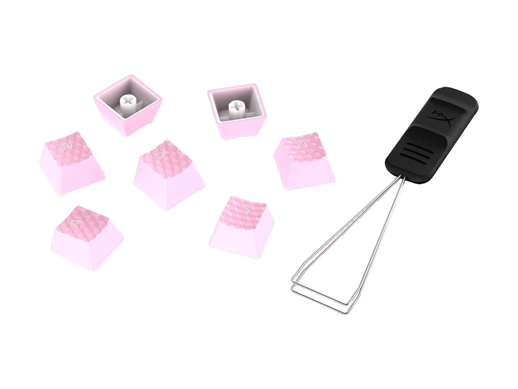 Hyperx Rubber Keycaps - Gaming Accessory Kit - Pink (US Layout)