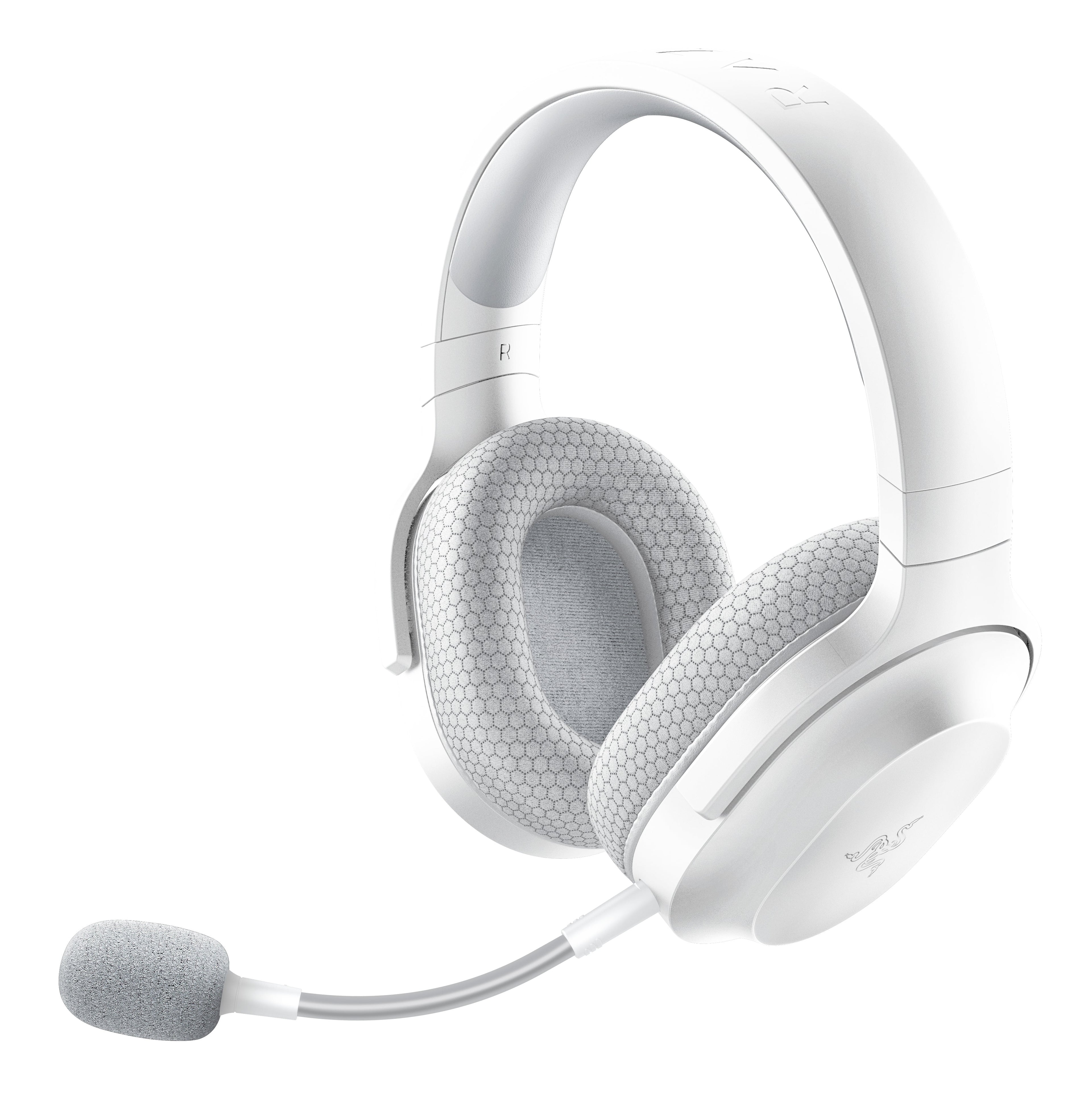 Barracuda X Wireless Gaming Headset for PC, PS5, PS4, NS, Mobile, 2.4Ghz, Bluetooth, 250G, White