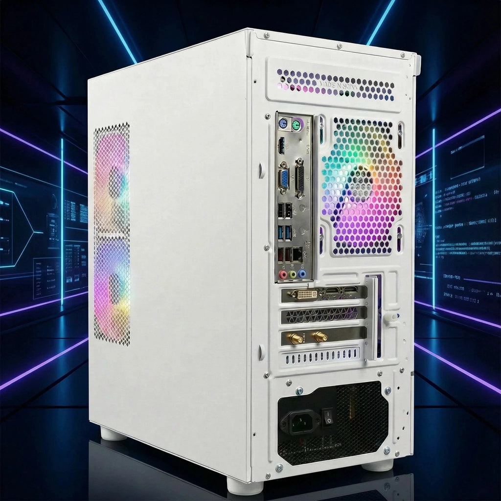 Gaming PC Desktop, I7 4790, GTX 1660 Super 6GB, 16GB DDR3, 512GB M.2 SSD, 550W 80PLUS Bronze PSU, Wifi 5, RGB Fan X5, Windows 11 Home