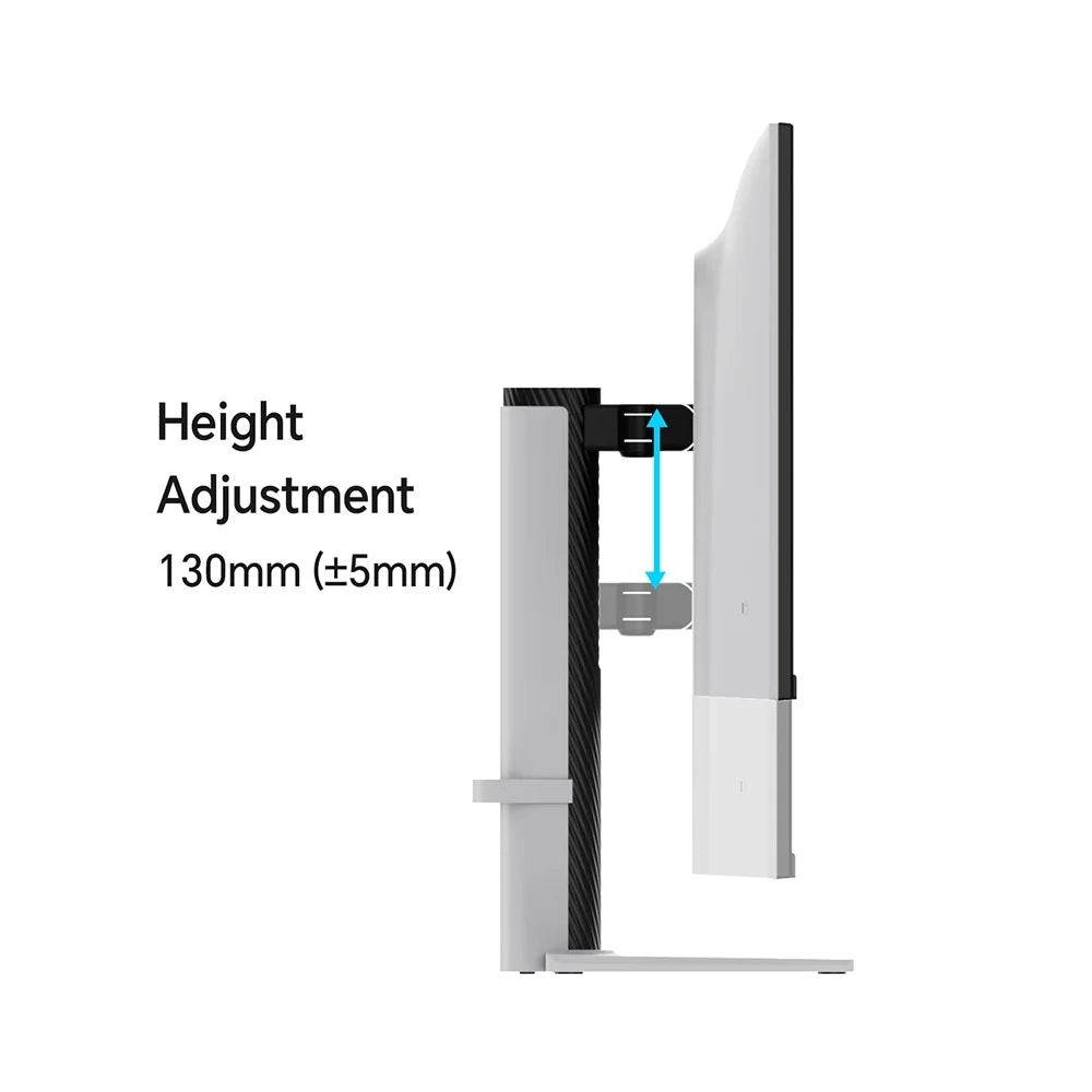 H27T6 27" QHD 210Hz Gaming Monitor, 1440P Monitor with Speakersfast IPS, 1Ms, HDR400, Freesync & G-Sync Compatible, VESA, Tilt & Swivel & Height Adjustable, 1440P, Black