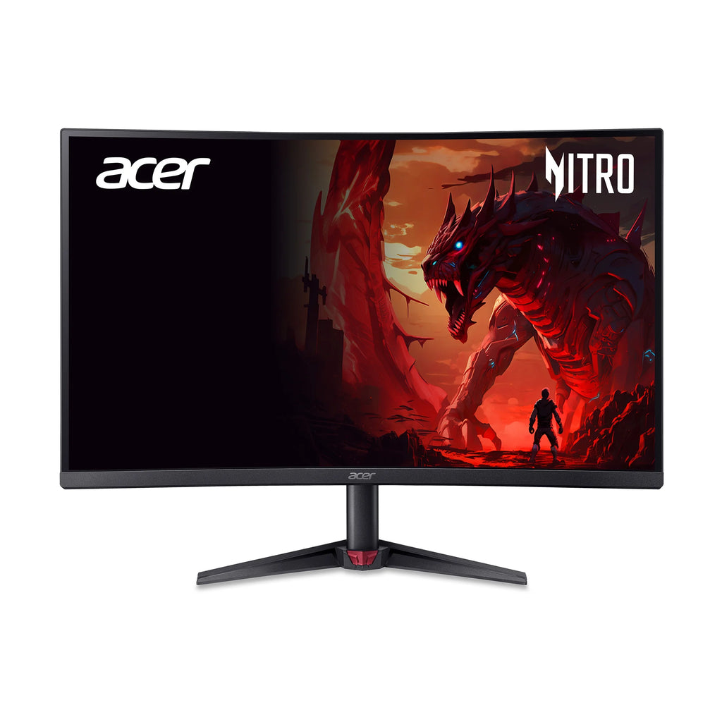 Nitro 31.5" (2560 X 1440) WQHD 1000R Curved 180Hz Gaming Monitor, AMD Freesync Technology, ED323QU P2Bmiipx, New