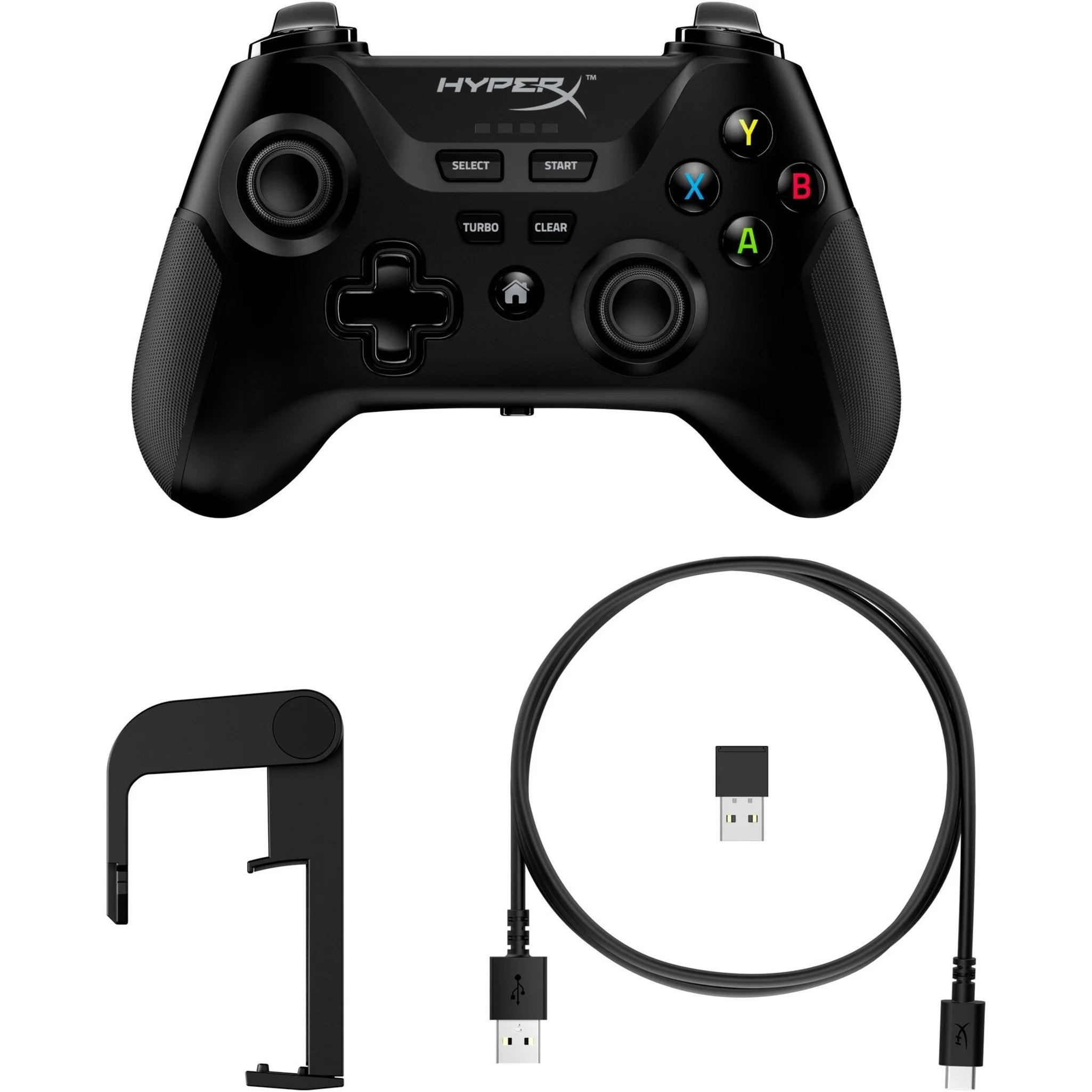 Clutch, Wireless Gaming Controller (Black), Mobile PC
