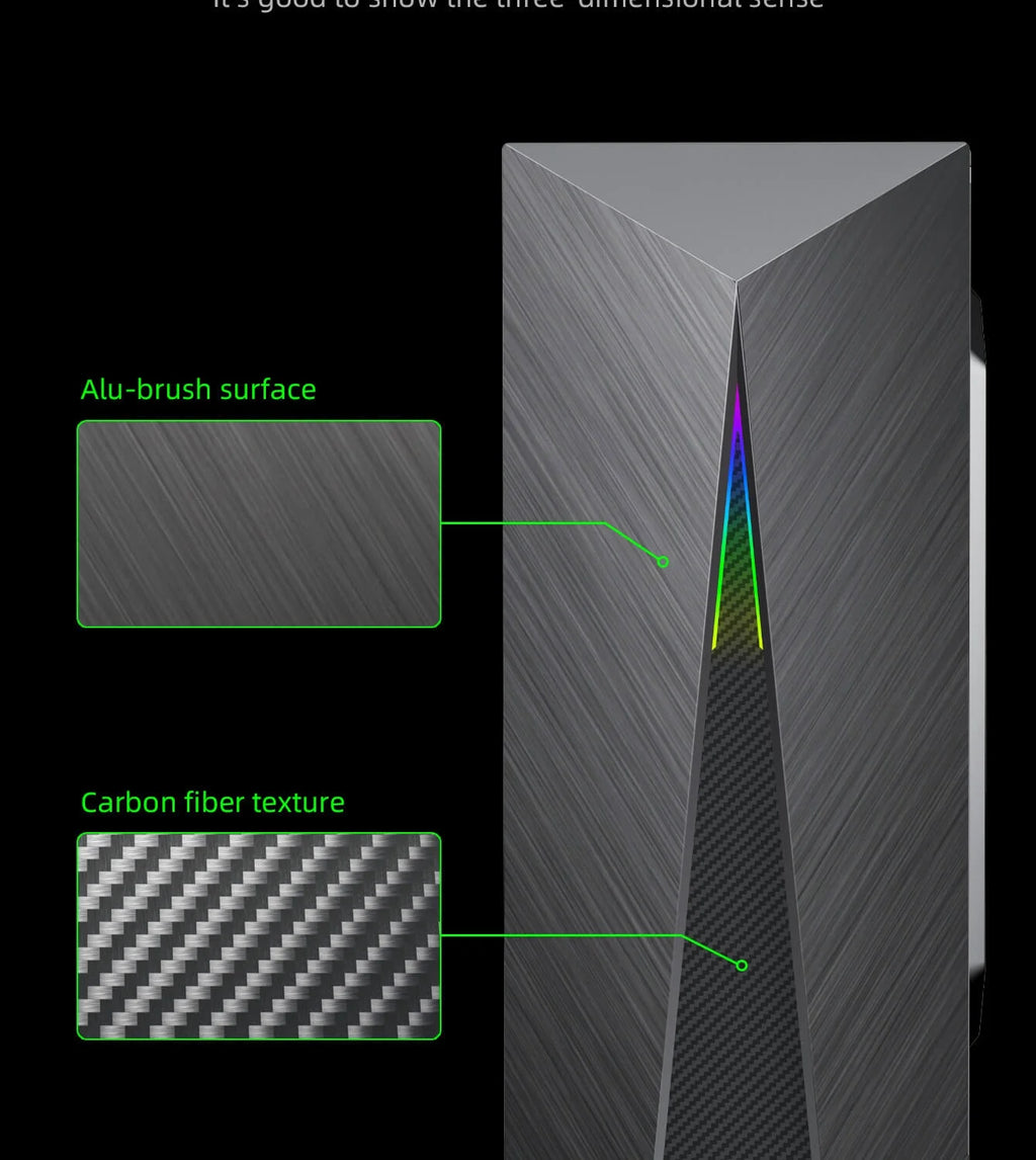 Odyssey Nova V2  Gaming PC, RGB LED Fans, Intel Core I5 Upto 4.1Ghz, 16GB DDR4 RAM, 1TB Nvme SSD, Geforce RTX 3050 6GB GDDR6 Wi-Fi BT Windows 11 Pro