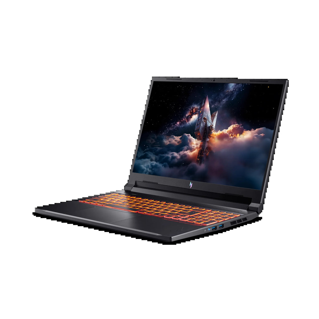 Nitro V 16 AI 16” WUXGA IPS 180Hz Gaming Laptop, AMD Ryzen AI 5 240 Processor, NVIDIA Geforce RTX 5050 with 8GB GDDR7 VRAM, 16GB RAM, 512GB Pcie Gen 4 SSD, Obsidian Black