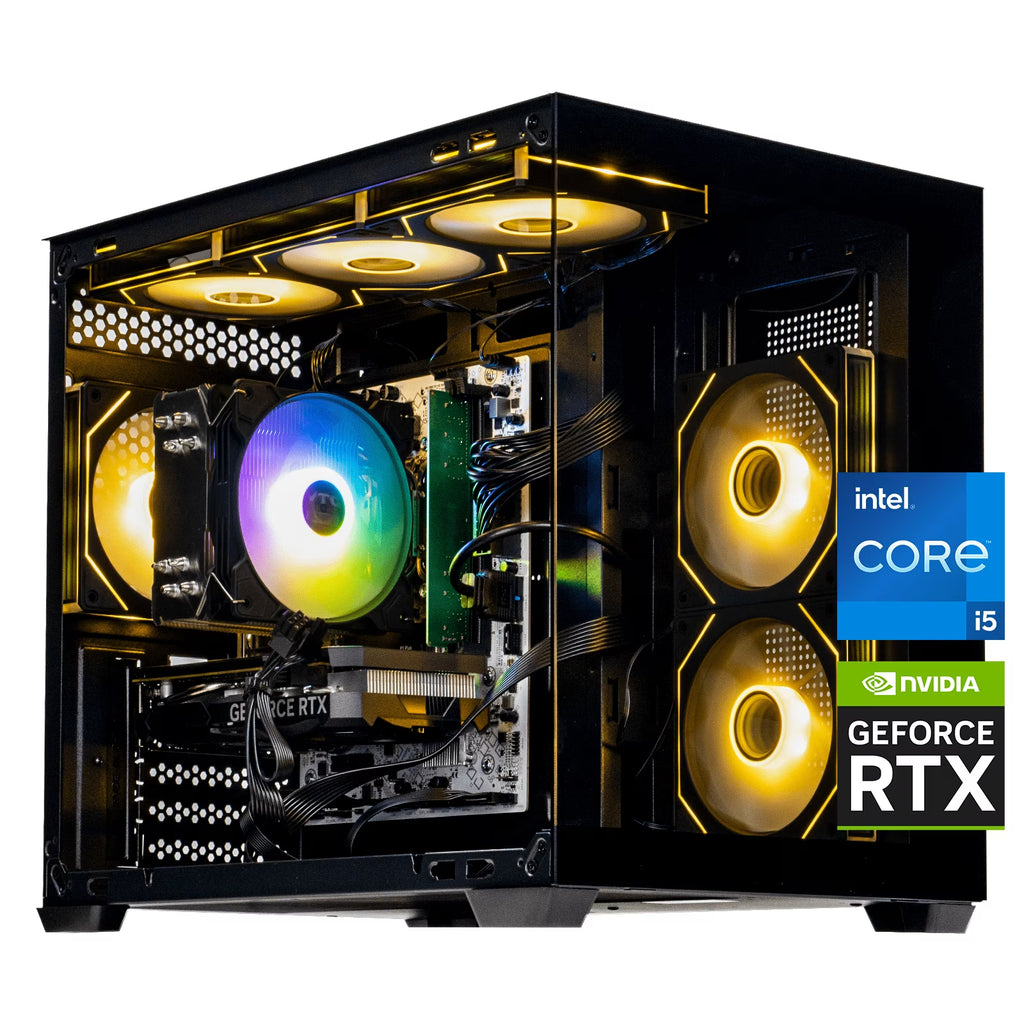 Gaming Desktop Pc,Intel I5 12400F,RTX 4060,1TB SSD Nvme, 16G RAM, Win11 Home