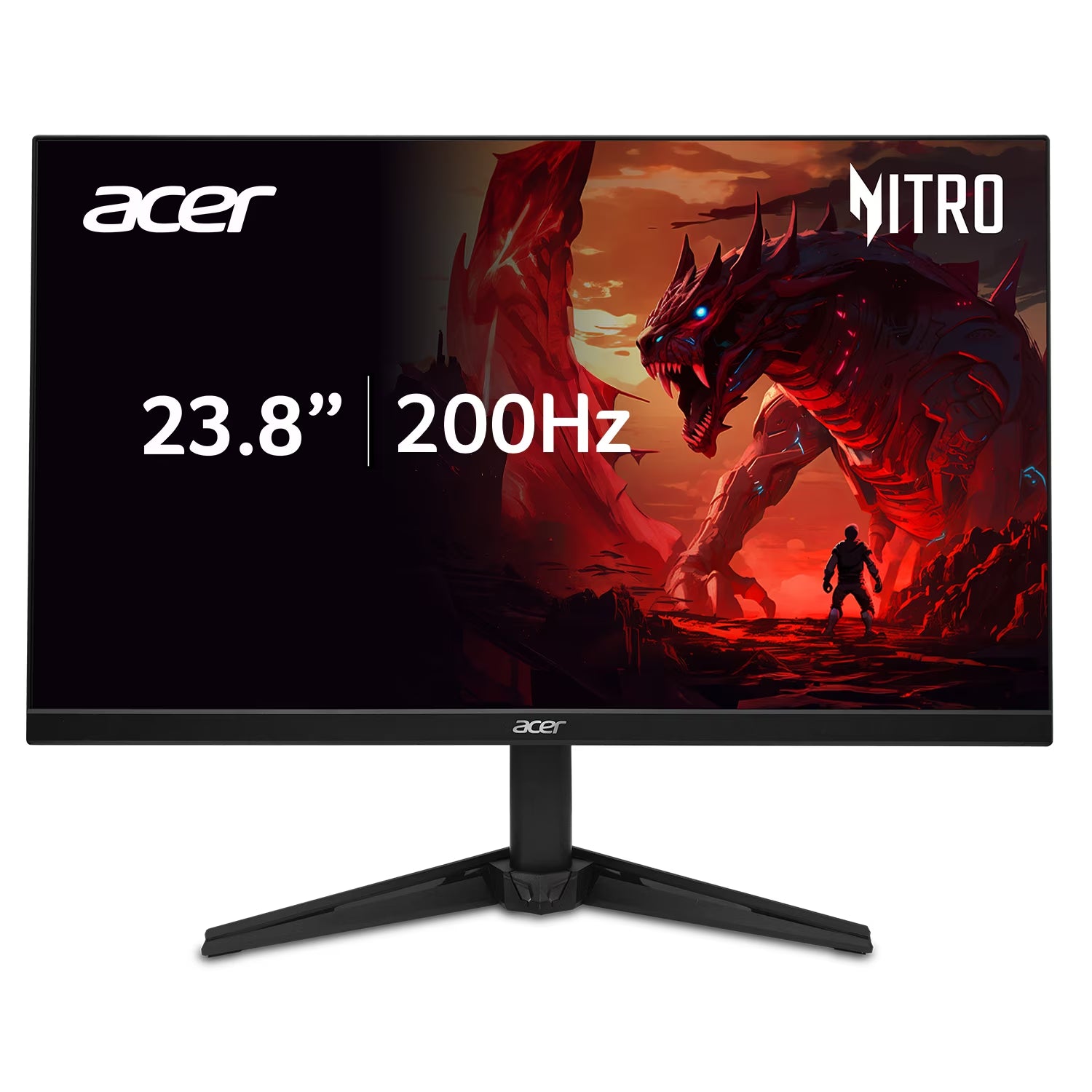 Nitro QG1 Gaming Monitor 23.8 (1920 X 1080) Inch Widescreen IPS Full HD with AMD Freesync Technology, 200Hz, QG241Y X1Biip