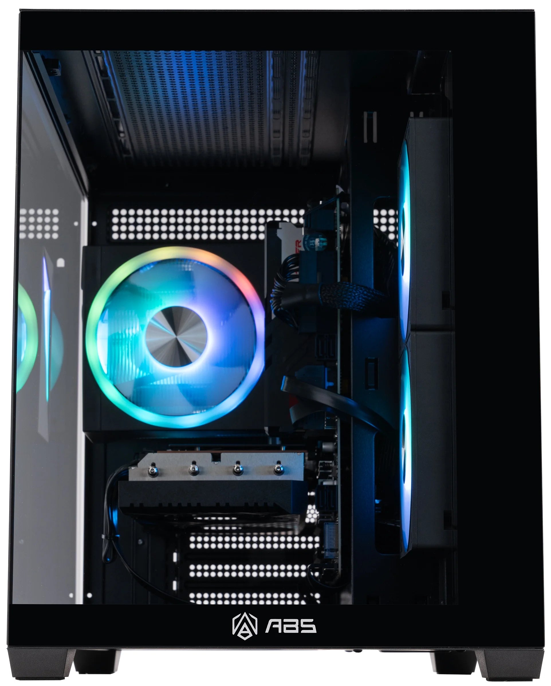ABS Flux II Aqua Gaming PC - Windows 11- Intel Core 5 120 - Intel Arc A750 - 32GB DDR5 - 1TB - ABSWMT120A750