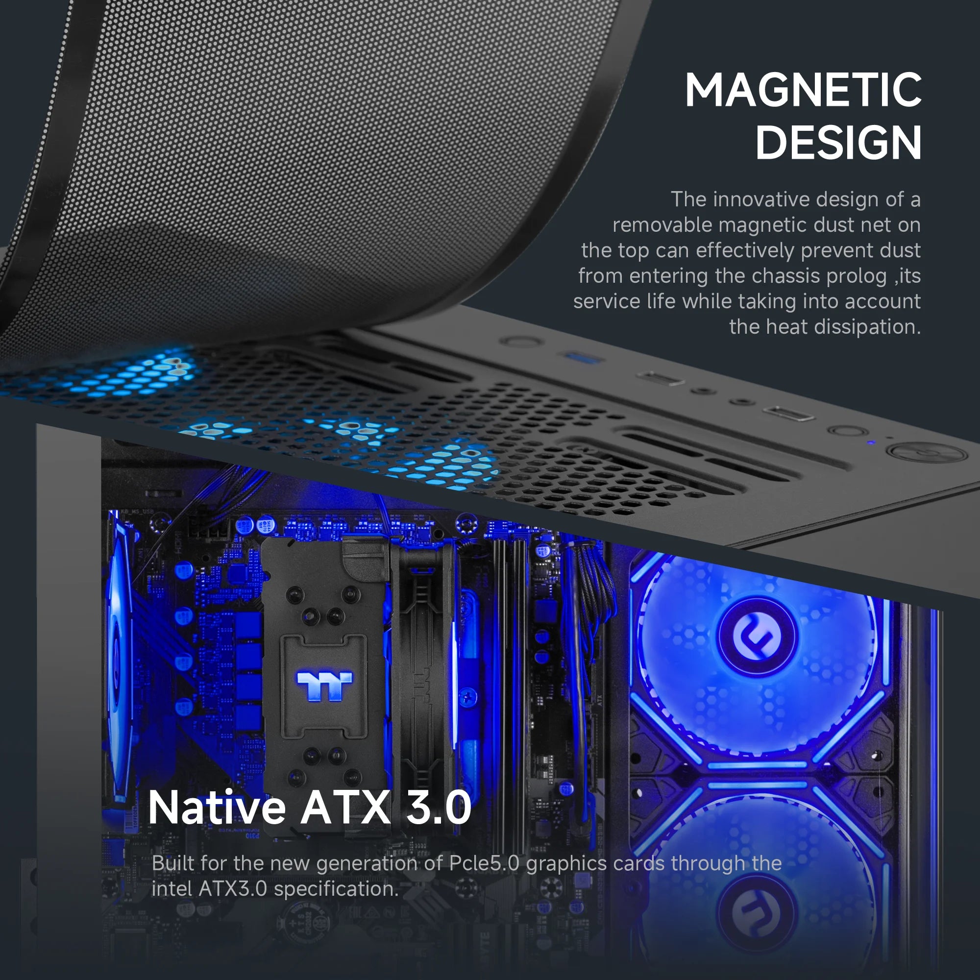 Gaming PC AMD Ryzen 7 5700G 16GB RAM 1TB SSD Wifi Windows 11 Gaming Desktop