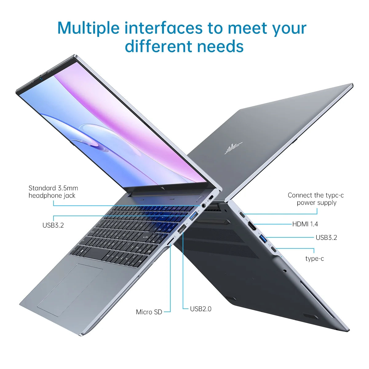 Laptop 17.3 FHD Gaming Laptop,Amd Ryzen 3 4300U, 16GB RAM, 512GB SSD, Windows 11 Pro, Graphite, Wifi 6, Backlit KB, Gray