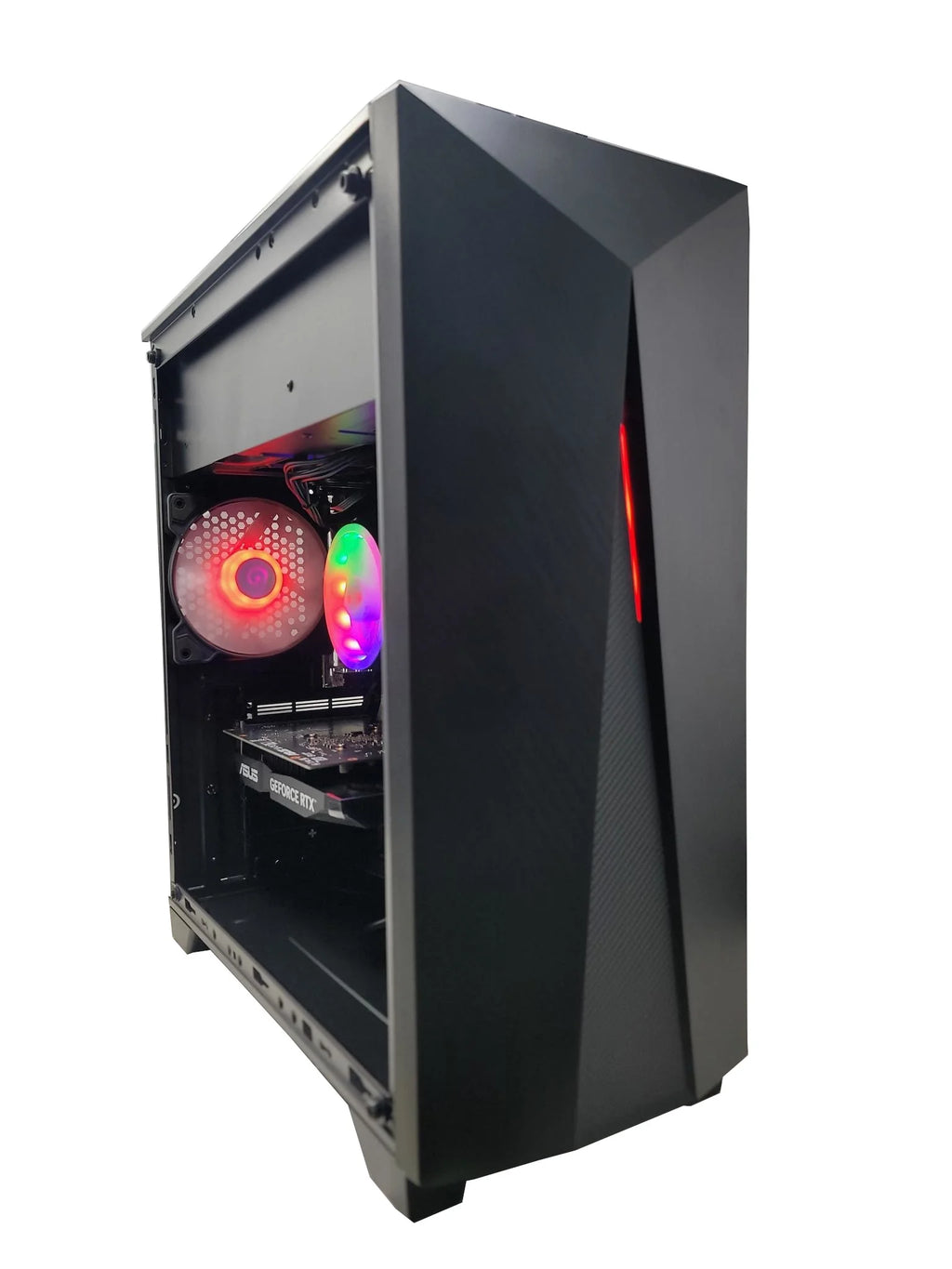 Odyssey Nova V2  Gaming PC, RGB LED Fans, Intel Core I5 Upto 4.1Ghz, 16GB DDR4 RAM, 1TB Nvme SSD, Geforce RTX 3050 6GB GDDR6 Wi-Fi BT Windows 11 Pro